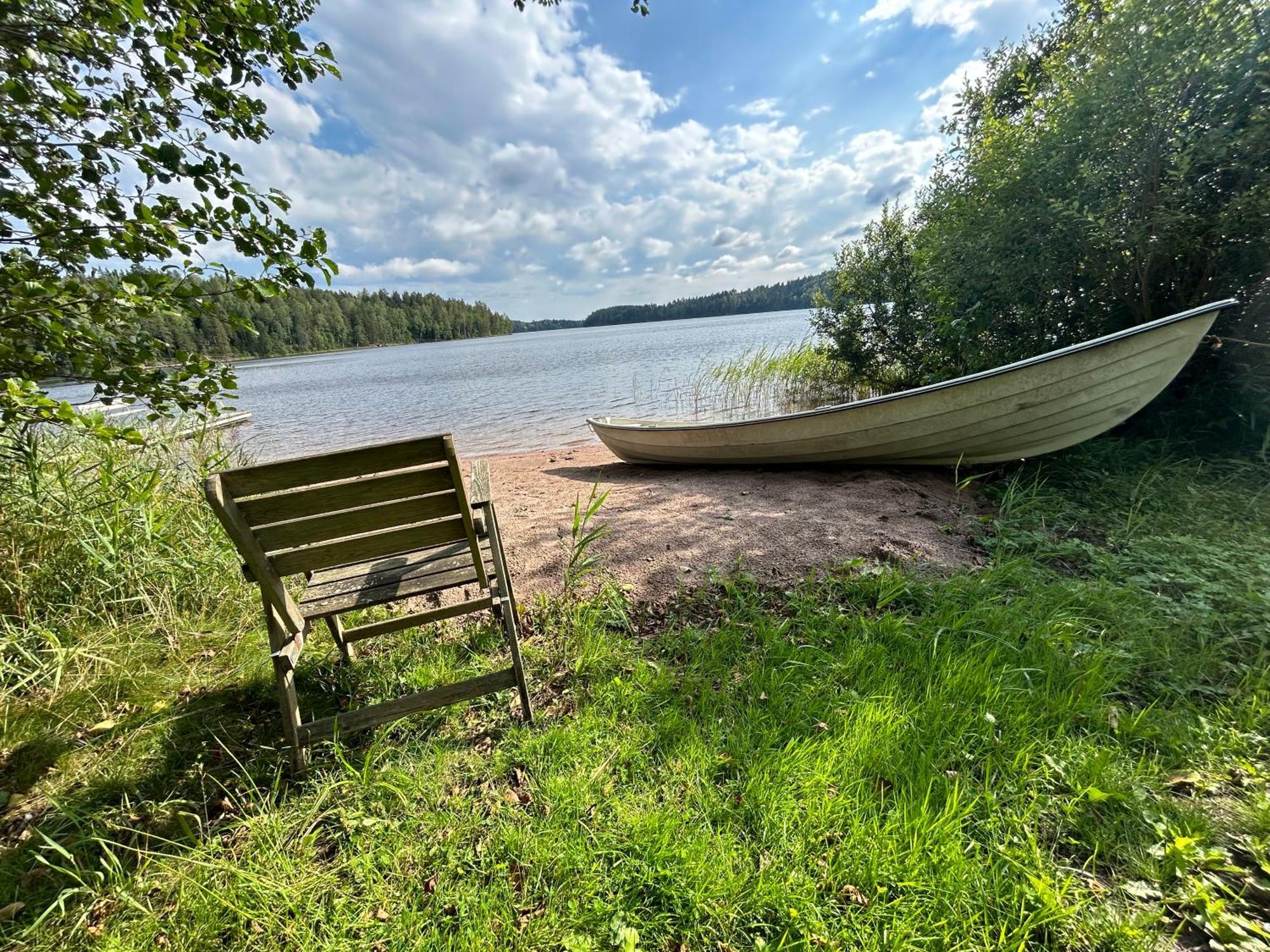Sauna Cabin In The Heart Of Nuuksio National Park - Moekki Nuuksiossa Espoo Kültér fotó