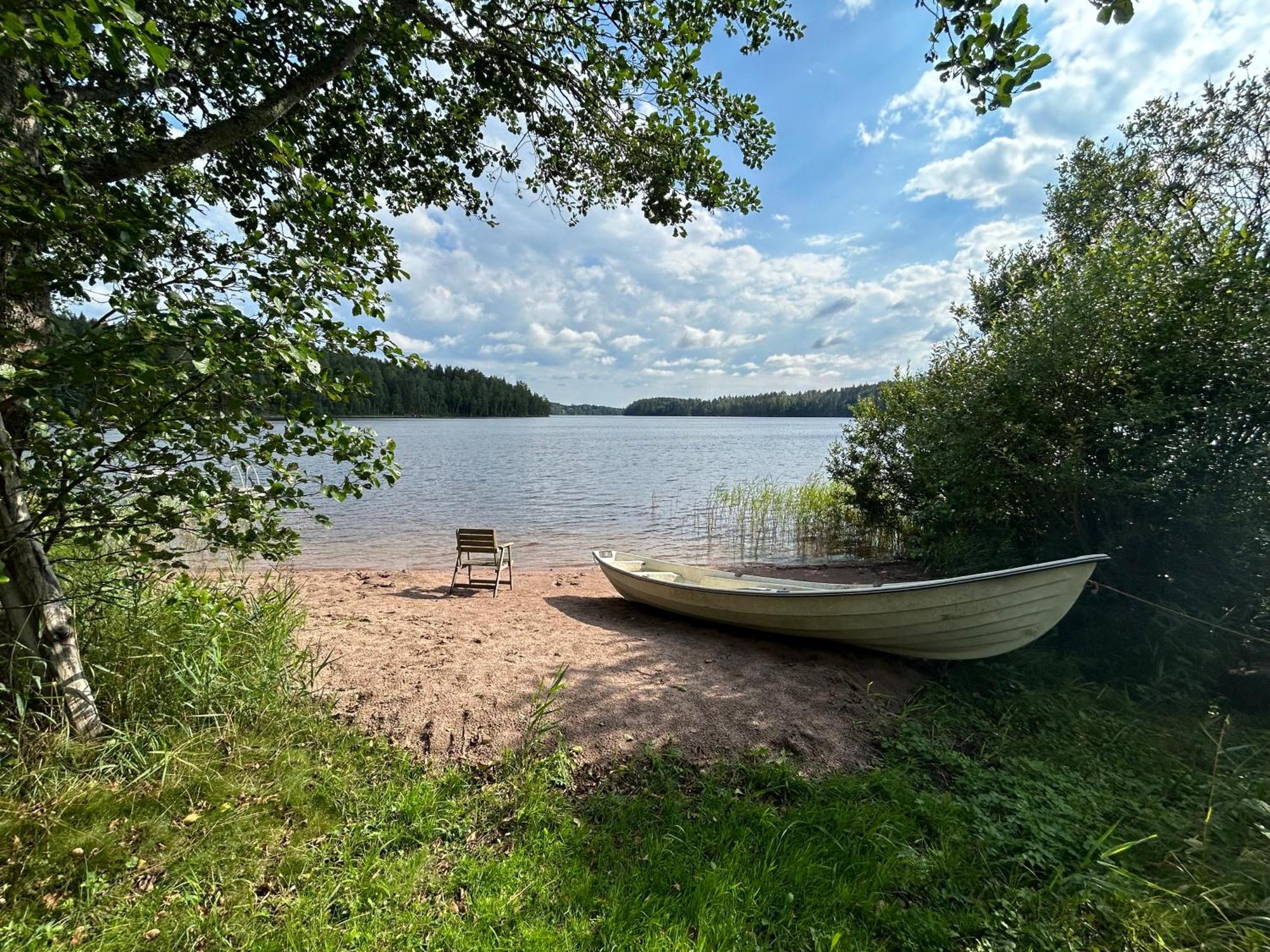 Sauna Cabin In The Heart Of Nuuksio National Park - Moekki Nuuksiossa Espoo Kültér fotó